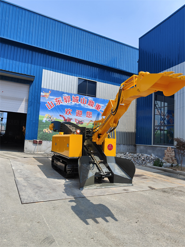 履帶刮板挖掘式裝載機(jī)